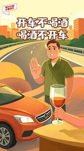 酒后拒驾车安全永相伴