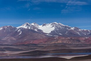 壮丽雪山风景