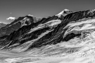 壮丽雪山景致