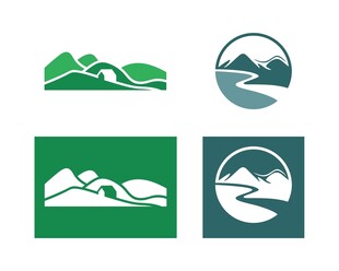 山标志模板