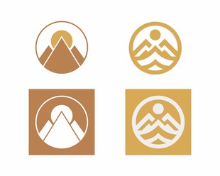 山标志模板