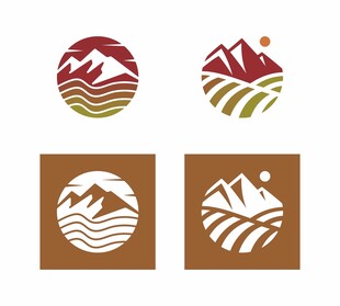 山标志模板