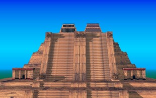 古老宏伟的神秘建筑