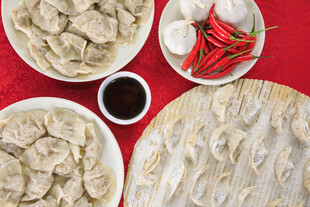 包饺子