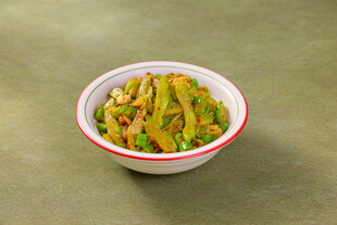 碗中美味青椒炒物