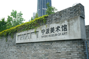 宁波美术馆外墙景观