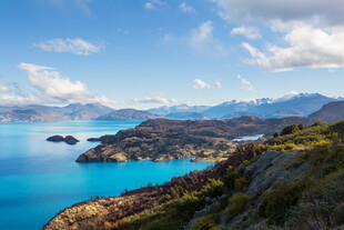 壮丽湖山风景