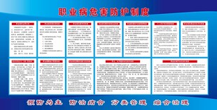 职业病危害防护制度