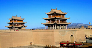 嘉峪关古建筑景观