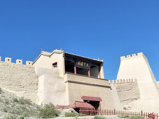 嘉峪关古老城楼