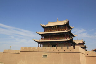 嘉峪关古建筑景观