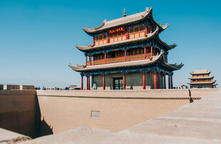 嘉峪关古建筑景观