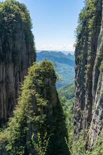 壮丽峡谷风光