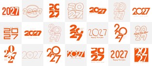 2027 字体合集