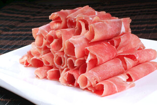 新鲜牛肉卷