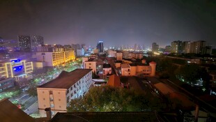 山西省晋城市夜色