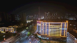 山西省晋城夜色