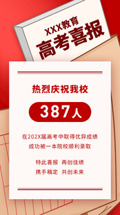 高考喜报