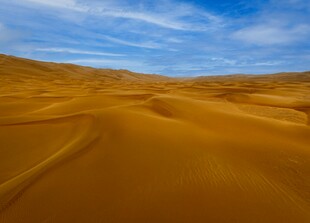 广袤沙漠风光