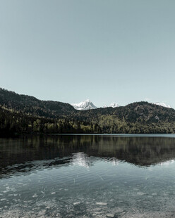 宁静山水湖景自然风光