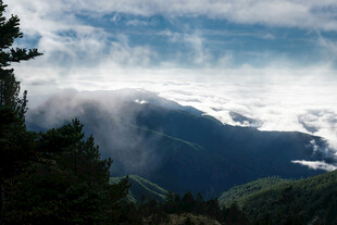 山间云海美景