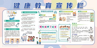 健康教育宣传栏