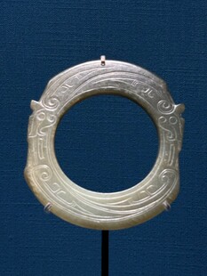 古玉环 精美纹饰尽显古韵