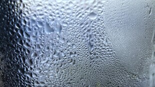 水珠覆盖的毛玻璃纹理