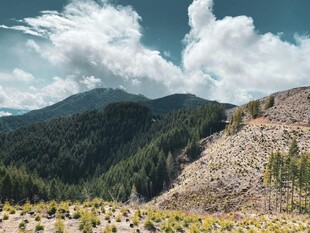 山间美景
