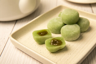 抹茶夹心糯米糍软糕