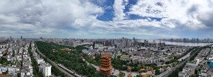 航拍黄鹤楼