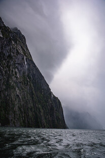 峡湾云雾景观