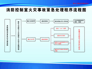 消防抢险救灾处理程序流程图