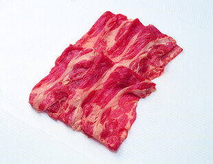 新鲜美味的条状牛肉
