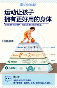 儿童运动金字塔图示