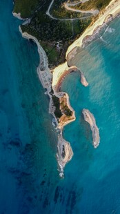 俯瞰绝美海岛风光