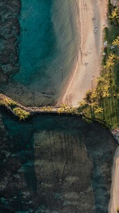 俯瞰绝美海岸风光