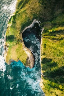 俯瞰海岛