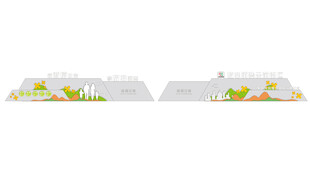 放心消费示范街区地标装饰