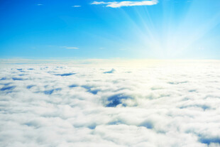 高空云海美景