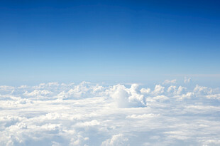 高空云海美景