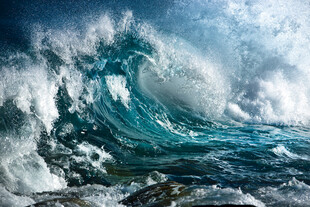 汹涌海浪