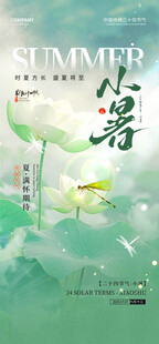 夏日清新风绿意与游鱼