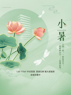 小暑时节荷花绽放图景