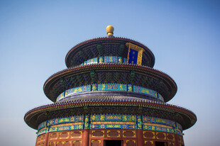 天坛古建筑特写