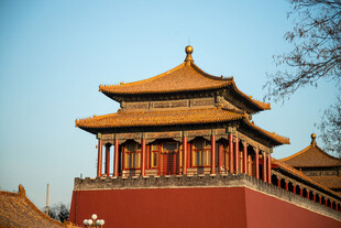 故宫一角古建筑美景