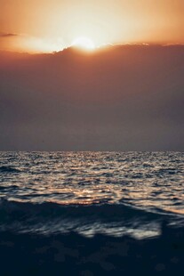 海上日落美景