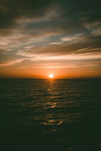 海上日落美景