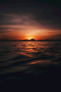 海上日落美景