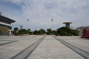 开阔广场建筑景观